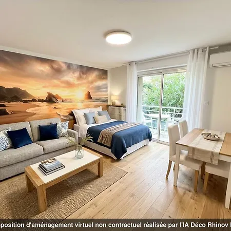 Ete Edition Perle Rare Standing Sur La Croisette, Front De A Cote Du Carlton, Pour 4 Personnes 1m , Palais 5mn Emplacement Exceptionnel * Cannes